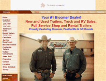 Tablet Screenshot of durhamtrailers.com